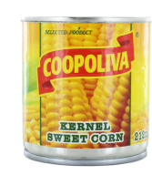Եգիպտացորեն «Coopoliva» 212մլ